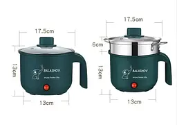 Пароварка Rice Cooker Скороварка - рисоварка електрична парова багатофункціональна каструля - мініатюра 2