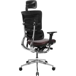 Офісне крісло GT Racer X-807 Leather (P-01), темно-бордове (X-807 Leather Burgundy (P-01))