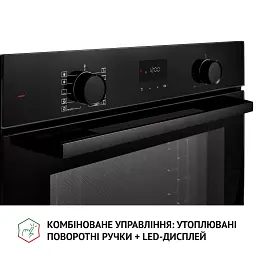 Духова шафа електрична Perfelli Diamond 6D10N Nero - мініатюра 12