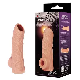 Насадка на член Kokos Nude Sleeve NS 001, S - мініатюра 7