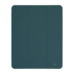 Чохол-книжка для планшета Apple iPad Pro 13 (2024)/Pro 13 (2025) M5, Y-Type PEN, зелений, магнітний, з тримачем для стилуса, протиударний, обкладинка з функцією підставки, екошкіра + ТПУ, функція автоматичного пробудження/сну