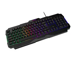 Клавіатура GAMING BLACK UA FORGE GK100 UA MSI - мініатюра 2
