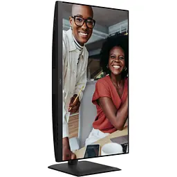 TFT 27" AOC U27E4CV, 4K UHD, IPS, 2xHDMI, DP, USB-C, RJ-45, USB hub, HAS, Pivot, кол., чорний - мініатюра 9