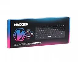 Клавіатура бездротова KBW-C01B-UA, Black Maxxter teh0024162 - мініатюра 5