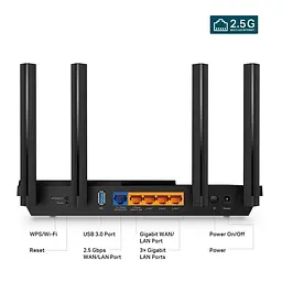 Точка доступу з функцією маршрутизації, мережеве обладнання 3000MBPS 1000M DUAL ARCHER AX55 PRO TP-LINK - мініатюра 4