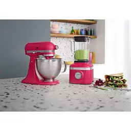 Кухонна машина KitchenAid Artisan 4,8 л 5KSM195PSEHI з відкидним блоком колір гібіскус - мініатюра 4