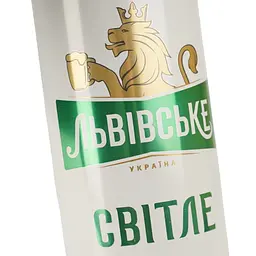 Пиво Львівське світле з/б 4.3% 0.48 л (921562) - мініатюра 5