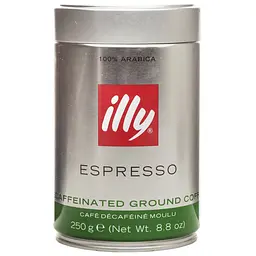 Кава мелена Illy Espresso Decaff без кофеїну 250 г з/б - мініатюра 4