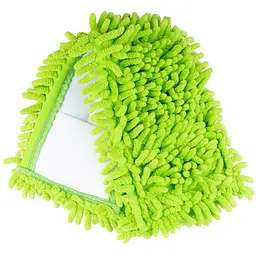 Змінна насадка для швабри Eco Fabric мікрофібра шиньйон Super Prof 43 см зелена (EF-1500-G)