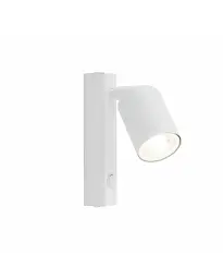 Бра, настінний світильник Tk Lighting 6186 Top GU10 1x10W IP20 Wh - мініатюра 2