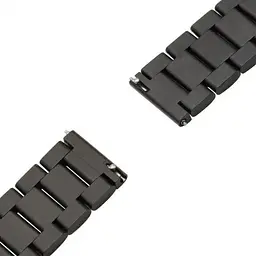 Ремінець DK CDK для OnePlus Watch 46mm 22mm Metal Fitlink Steel Watch Band (012874) (black) - мініатюра 6