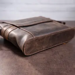 Чоловіча шкіряна сумка SHVIGEL 25х28х6 см sum0012498 - мініатюра 7
