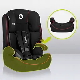 Автокрісло Lionelo Nico 9-36 кг Black Red - мініатюра 4