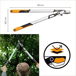 Гілкоріз площинний Fiskars X-Series DualAction LX108 (1080133) - мініатюра 2