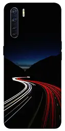 Чохол Demsky Червоно-біла дорога для Oppo A91