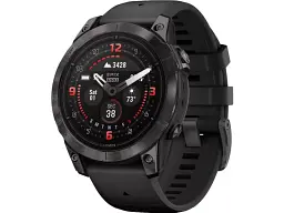 Смарт-годинник Garmin Epix Pro Gen 2 Sapphire 47mm Carbon G. DLC Tit. with Black Band (010-02803-10/11)