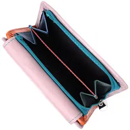 Модний гаманець для жінок з натуральної шкіри ST Leather 22502 бежевий - мініатюра 8