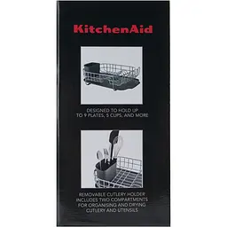 Підставка для сушки посуду KitchenAid Sinkware сіра (KEG197OSGR) - мініатюра 8
