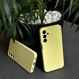 Чохол MAKE Samsung A15 Silicone Yellow
