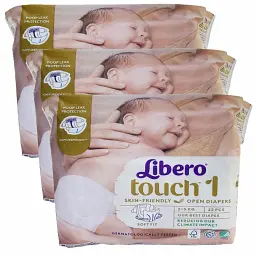 Підгузки Libero Touch 1 (2-5 кг), 66 шт