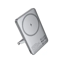 Батарея універсальна HOCO 5000mAh Sunlight PD/20W Magnetic Metal Grey (Q36 / 714986) - мініатюра 4