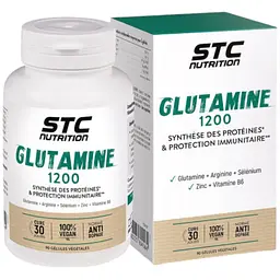 Глютамін 1200 STC Nutrition 90 капсул - мініатюра 2