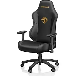 Геймерське крісло Anda Seat Phantom 3 L Black & Gold [AD18Y-06-B-PVC] [108603] - мініатюра 2