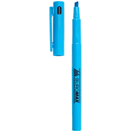 Текст-маркер Buromax Neon тонкий синій (BM.8907-02) - мініатюра 2