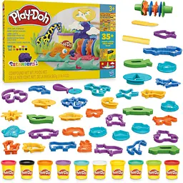 Набір для творчості Hasbro з масою для ліплення Play-Doh Land Air and Sea (F8788) - мініатюра 3