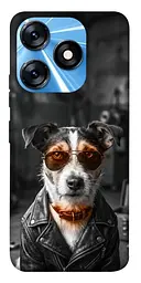 TPU чохол Demsky Jack rassel для TECNO Spark 10 Pro
