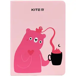 Блокнот Kite Pink Bear B6 в клітинку 96 аркушів рожевий (K22-464-1) - мініатюра 2