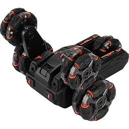 Машинка на радіокеруванні JJRC JC05 Double Sided Flip Black [102358] - мініатюра 4