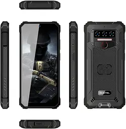 Смартфон Oulitel WP23 65" HD+ /4GB/64GB/MTK 6765/10600mAh/13+5Мп/IP69K/ NFC/Black - мініатюра 9