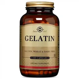 Желатин Gelatin 560 мг - 100 капсул