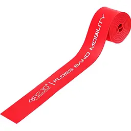 Стрічка компресійна для флосингу 4FIZJO Floss Band 207 x 5 x 0.15 см Red (P-5905973405249)