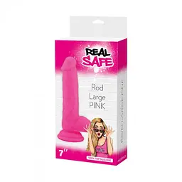 Фалоімітатор Real Safe Fallo, 19 см (рожевий) - мініатюра 2