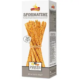 Грісіні La More Sfornatini Sesamo lino e papavero 120 г