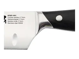 Японський ніж Santoku Bergner MasterPro Master Pro Stuttgart BGMP-4301 - мініатюра 2