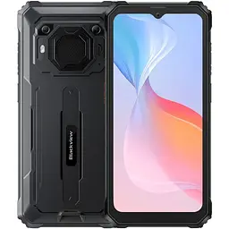 Смартфон Blackview BV6200 Pro 656" HD+ /6GB/128GB/ Helio P35 /13000mAh/ 13+8Мп /IP69K/NFC Black