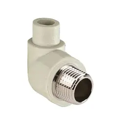 Коліно ППР Pestan комбіноване з зовнішнім різьбленням D 20х1/2" Н (10021552) 30412