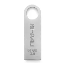 Флеш-накопичувач USB 64Gb Shuttle, Silver, USB 3.0 (HI-64GB3SHSL) Hi-Rali teh0029080