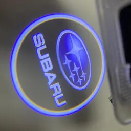 Картридж-вставка логотипу SUBARU на двері 1 шт. (Синій)