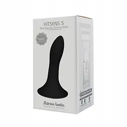Фалоімітатор Adrien Lastic Hitsens 5 12.9 см чорний - мініатюра 2
