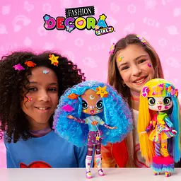 Ігровий набір з лялькою Decora Girlz Fashion Декора з аксесуарами (D1005) - мініатюра 7