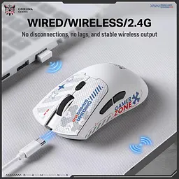 Комп'ютерна мишка Onikuma DM-01 Pro 12800 DPI Bluetooth для комп’ютера та ноутбука Білий - мініатюра 7