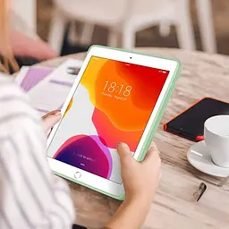 Чохол-книжка BeCover Tri Fold Soft TPU Silicone для Apple iPad Air 4 10.9 2020/2021 Green (706871) - мініатюра 6