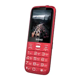 Мобільний телефон Sigma Comfort 50 Grace Type-C Red (4827798121825) - мініатюра 4