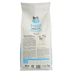 Сухий корм для собак мініатюрних порід з чутливим травленням Brit Care GF Mini Sensitive з олениною 7 кг - мініатюра 4