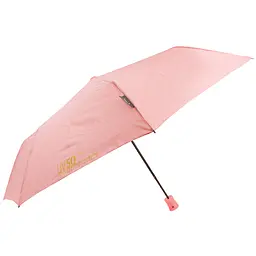 Жіноча складана парасолька напівавтомат Happy Rain 95 см рожева - мініатюра 2