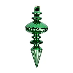 Ялинкова іграшка Novogod`ko Бурулька, пластик, 30 cм, зелена, глянець (974098)